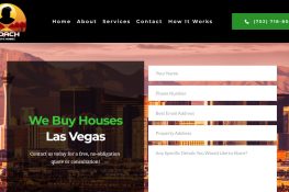 coach buys homes website design screenshot
